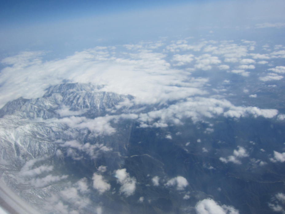 ロサンゼルスLosAngelesからラスベガスLasVegasへの飛行機