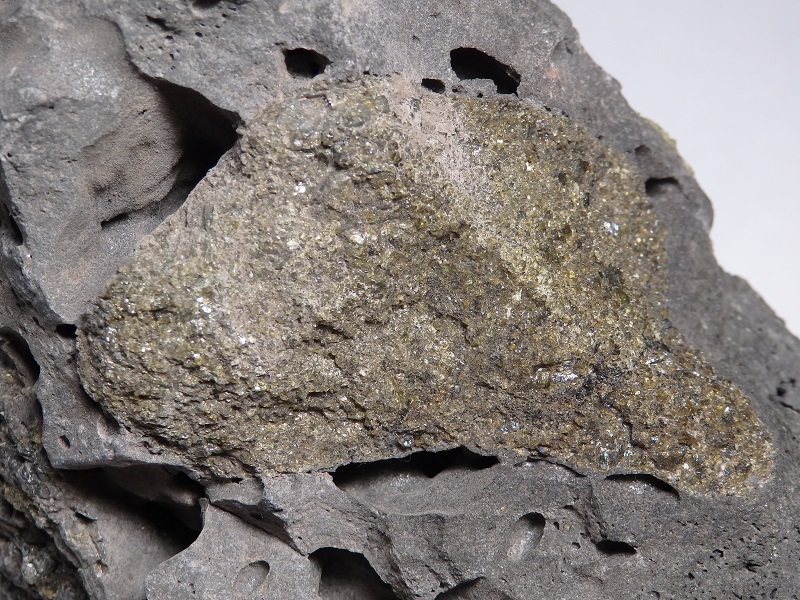 マントル捕獲岩　かんらん岩